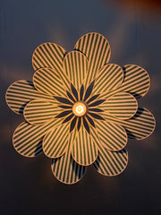 Suspension Marguerite 70cm - Collection de Noël