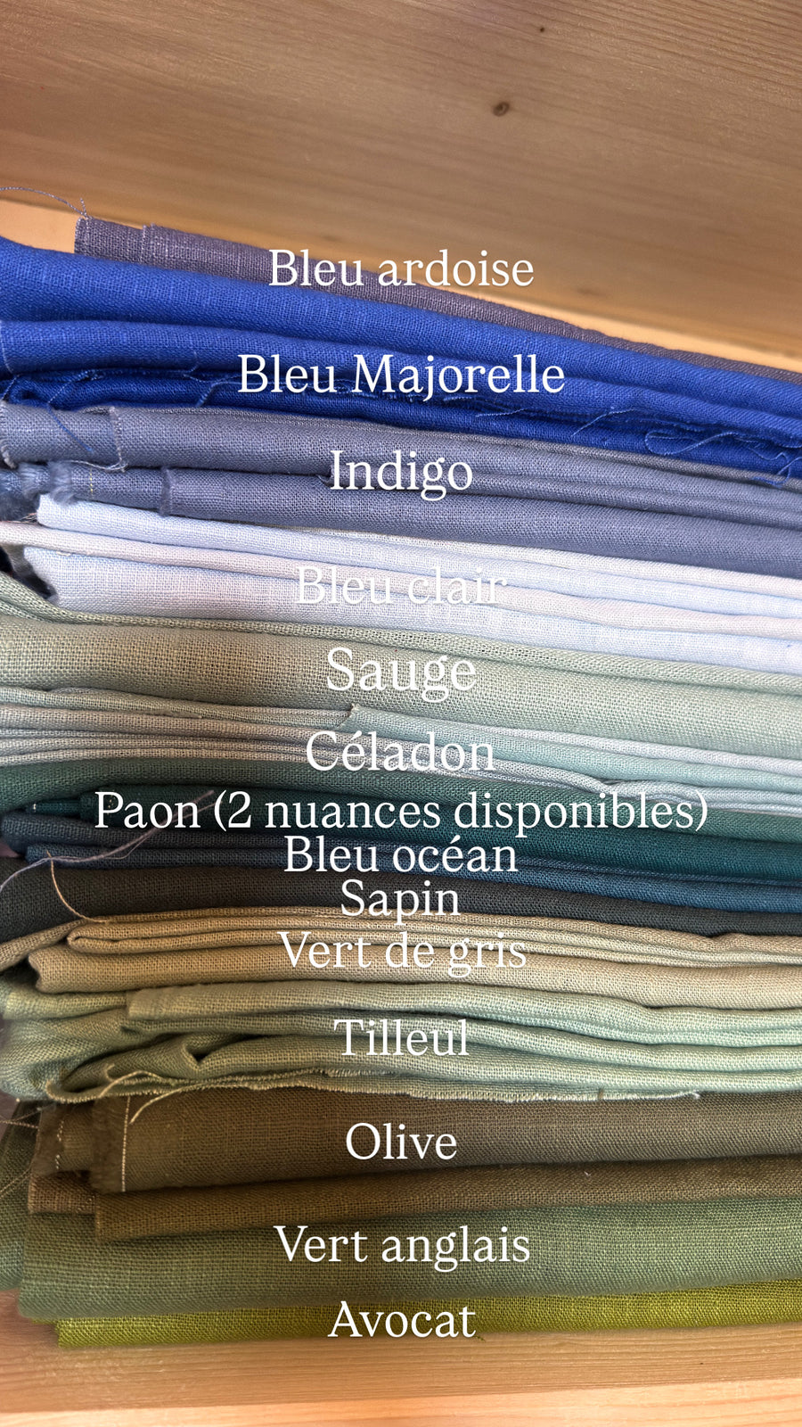 Échantillon de lin